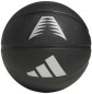 Preview: Adidas Basketball 3-Streifen Gummi-Basketball schwarz Gr. 7